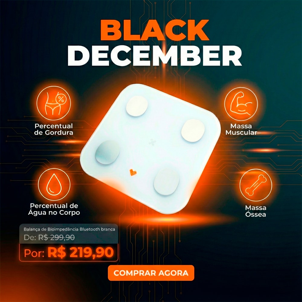 Promoção Balança de Bioimpedância