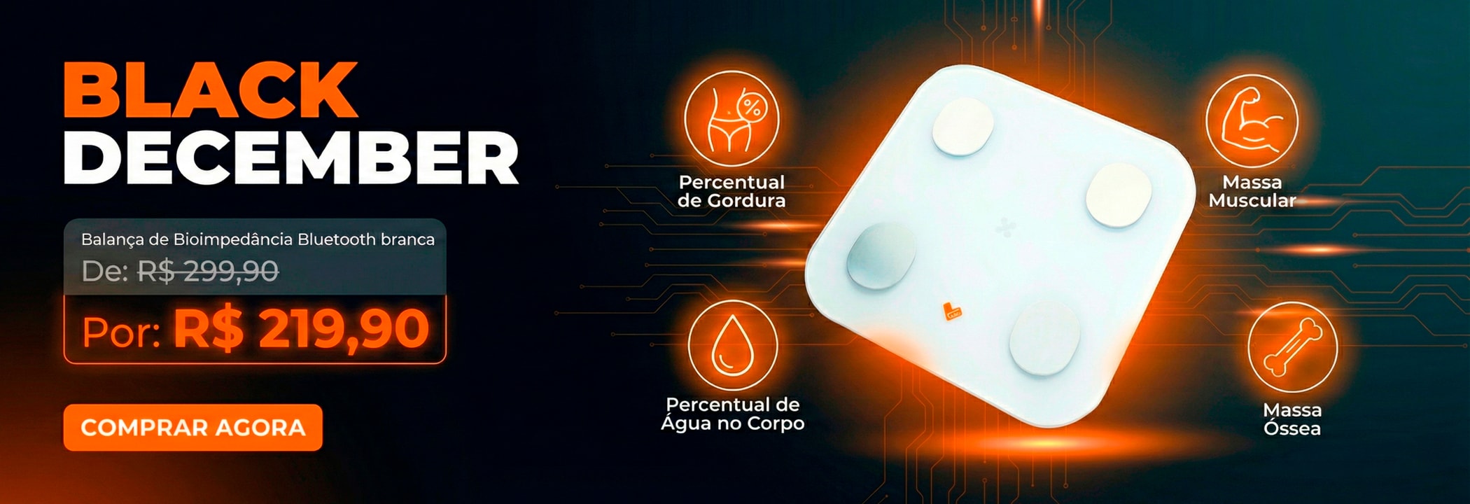 Promoção Balança de Bioimpedância