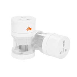 Adaptador de Tomada de Viagem Loft Branco