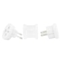 Adaptador de Tomada de Viagem Loft Branco