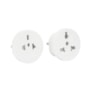 Adaptador de Tomada de Viagem Loft Branco