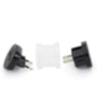 Adaptador de Tomada de Viagem Loft Preto