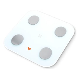 Balança de Bioimpedância Bluetooth branca