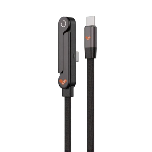Cabo com Suporte Type C Type C 240w 1.8m preto