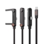 Cabo com Suporte Type C Type C 240w 1.8m preto