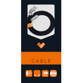 Cabo Hi Tech USB para Lightning  1m preto Cabo Hi Tech USB para Lightning  1m preto