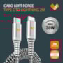Cabo Loft Force Type C / Lightning 2mts branco