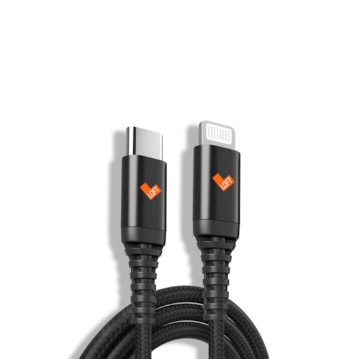 Cabo Loft Force Type C / Lightning 2mts preto