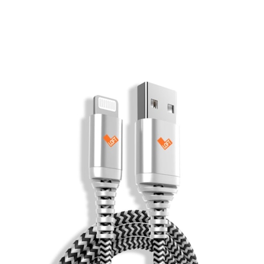 Cabo Loft Force USB / Lightning 1.2mts branco