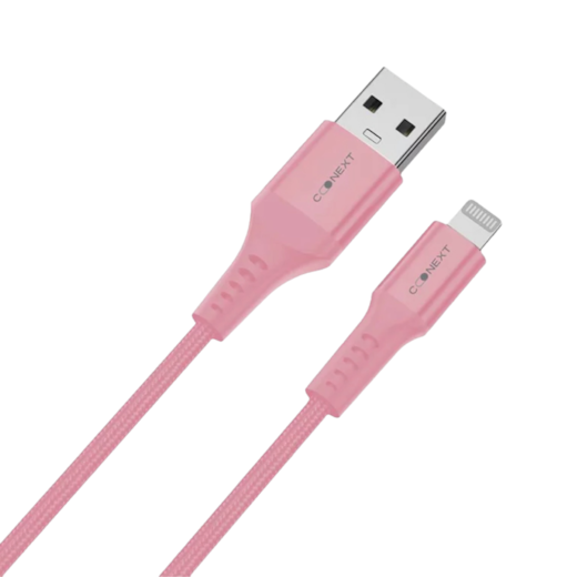 Cabo Nylon Deluxe mfi 1.20m rosa