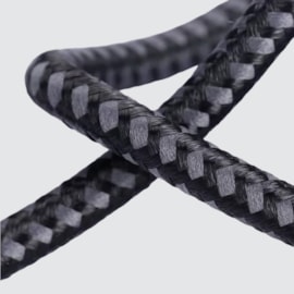 Cabo Nylon Deluxe mfi 3m preto. Cabo Nylon Deluxe mfi 3m preto.