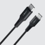Cabo Nylon Deluxe Type-C / Type-C 3.00m preto