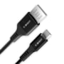Cabo Nylon Deluxe Type-C / USB reversível 1.20m pr