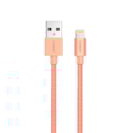 Cabo nylon luxo mfi 3m rosa Cabo nylon luxo mfi 3m rosa