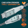 Cabo Ultra Stronger Type-C lightning MFI 1.2m br