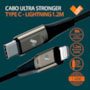 Cabo Ultra Stronger Type-C lightning MFI 1.2m pr