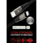 Cabo Ultra Stronger USB lightning MFI 1.2m pr