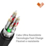 Cabo Ultra Stronger USB lightning MFI 1.2m pr