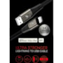 Cabo Ultra Stronger USB lightning MFI 2m pr