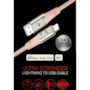 Cabo Ultra Stronger USB lightning MFI 2m rs