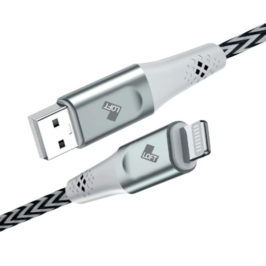 Cabo Ultra Stronger USB MFI 1.2m branco