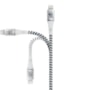 Cabo Ultra Stronger USB MFI 2m branco