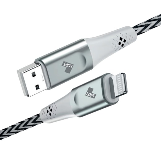 Cabo Ultra Stronger USB MFI 2m branco