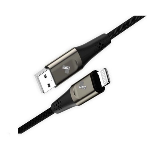 Cabo Ultra Stronger USB MFI 2m preto
