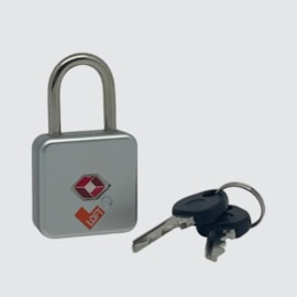 Cadeado Loft TSA com chave prata Cadeado Loft TSA com chave prata