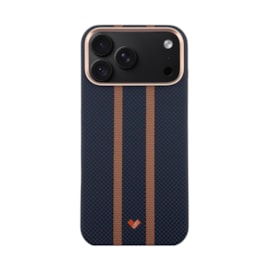Capa 2 Stripes Magsafe iPhone 17 Pro Max/18 Pro Max Azul