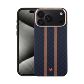 Capa 2 Stripes Magsafe iPhone 17 Pro Max/18 Pro Max Azul