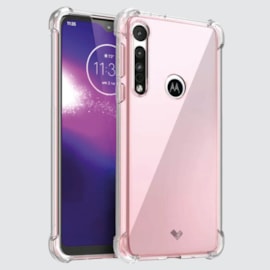 Capa acrílico shockproof moto g8 transparente