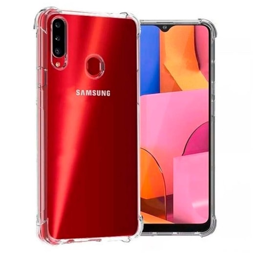 Capa acrílico shockproof samsung a50 transparente