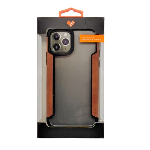 Capa arm loft couro iphone 11 pro marrom