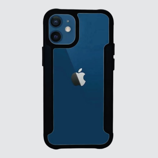 Capa arm loft iphone 12 mini preta
