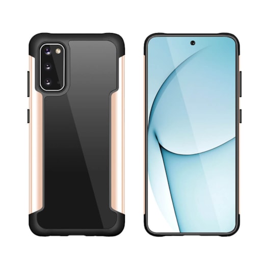 Capa arm loft samsung s20 fe dourada