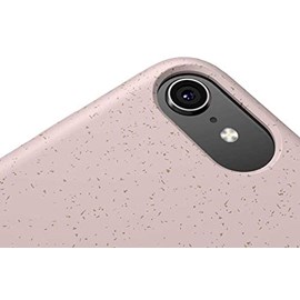 Capa biodegradável iphone 7 8 se 2020 rosa