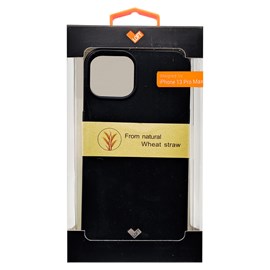 Capa Biodegradável para iPhone 13 pro max - preta