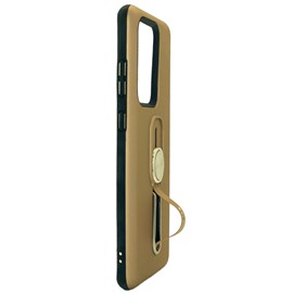 Capa Capinha Case Loft 3 em 1 Wonderwall Dourada de Policarbonato de Alta Resistência para Samsung S20 Ultra