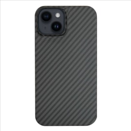 Capa Carbon Fiber para iPhone 13 preta Capa Carbon Fiber para iPhone 13 preta