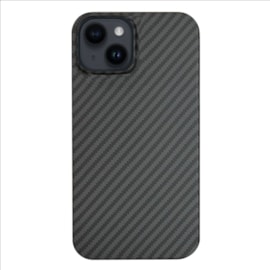 Capa Carbon Fiber para iPhone 15 preta Capa Carbon Fiber para iPhone 15 preta