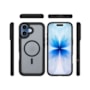 Capa Clear Protection iPhone 17 Preta