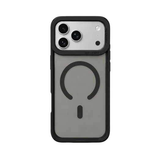 Capa Clear Protection iPhone 17 Pro Preta