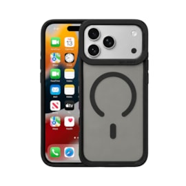 Capa Clear Protection iPhone 17 Pro Preta