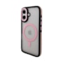 Capa Clear Protection iPhone 17 Rosa