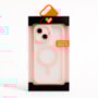 Capa Color Cam iPhone 14 rose