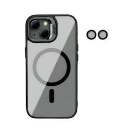 Capa Color Cam iPhone 15 Preta