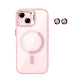 Capa Color Cam iPhone 15 rose