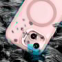Capa Color Cam iPhone 15 rose