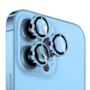 Capa Color Cam iPhone 16 Pro Azul Claro